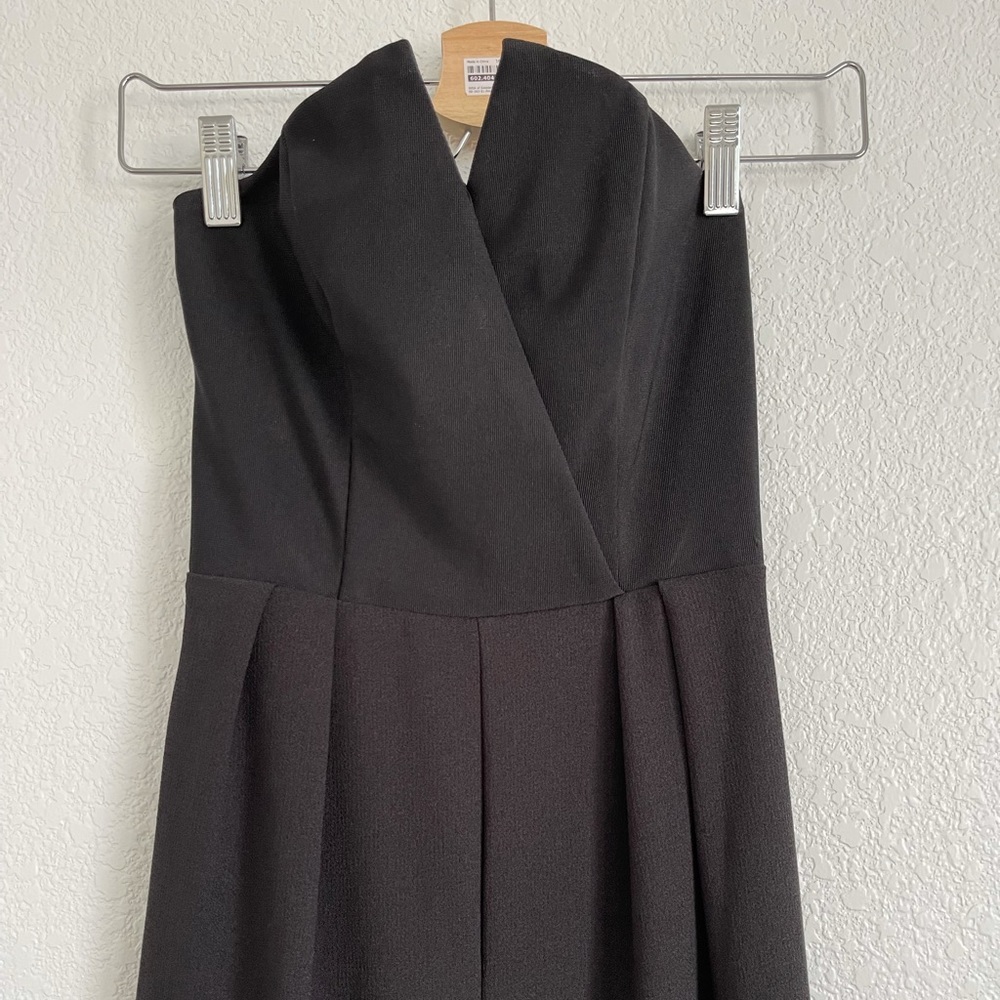 GUESS black v neck jumpsuit